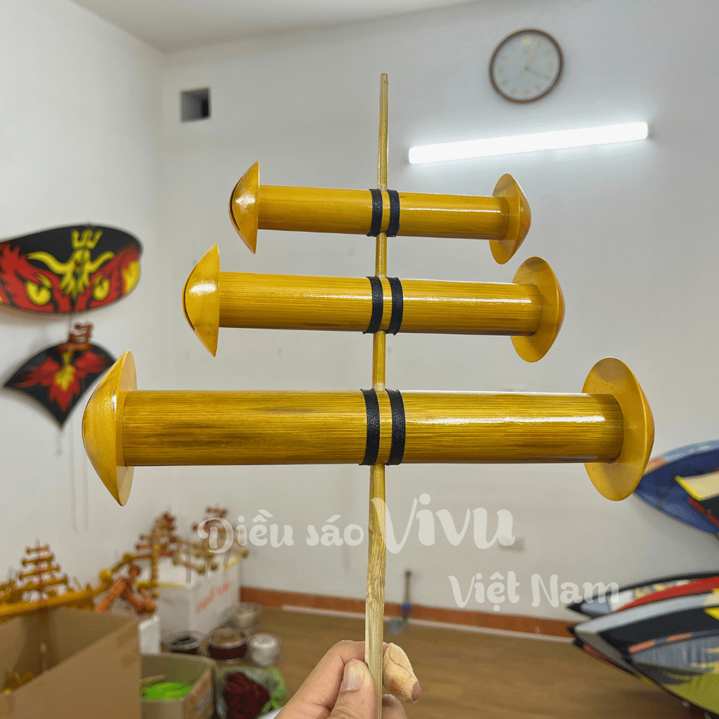 Sáo D20 đến D60 cho diều từ 1m6 đến 3m5