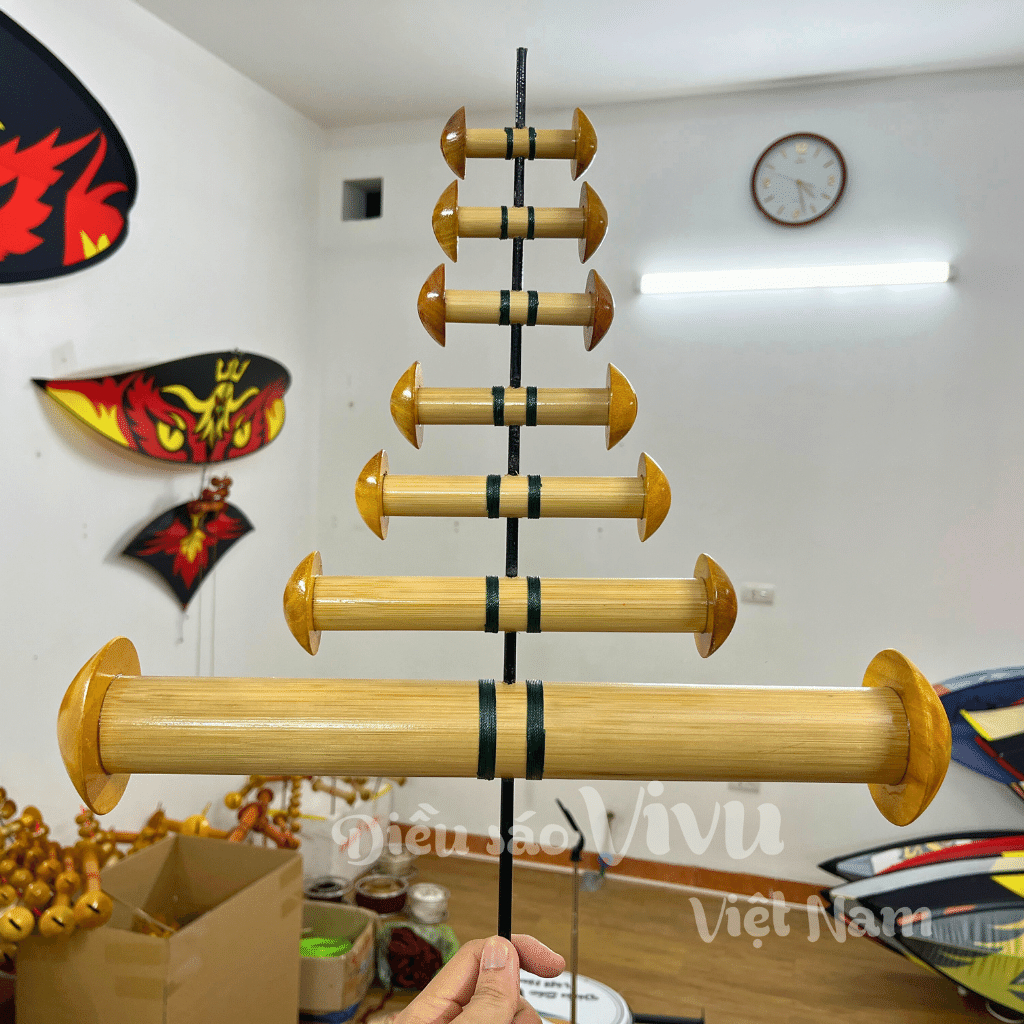 Sáo D20 đến D60 cho diều từ 1m6 đến 3m5