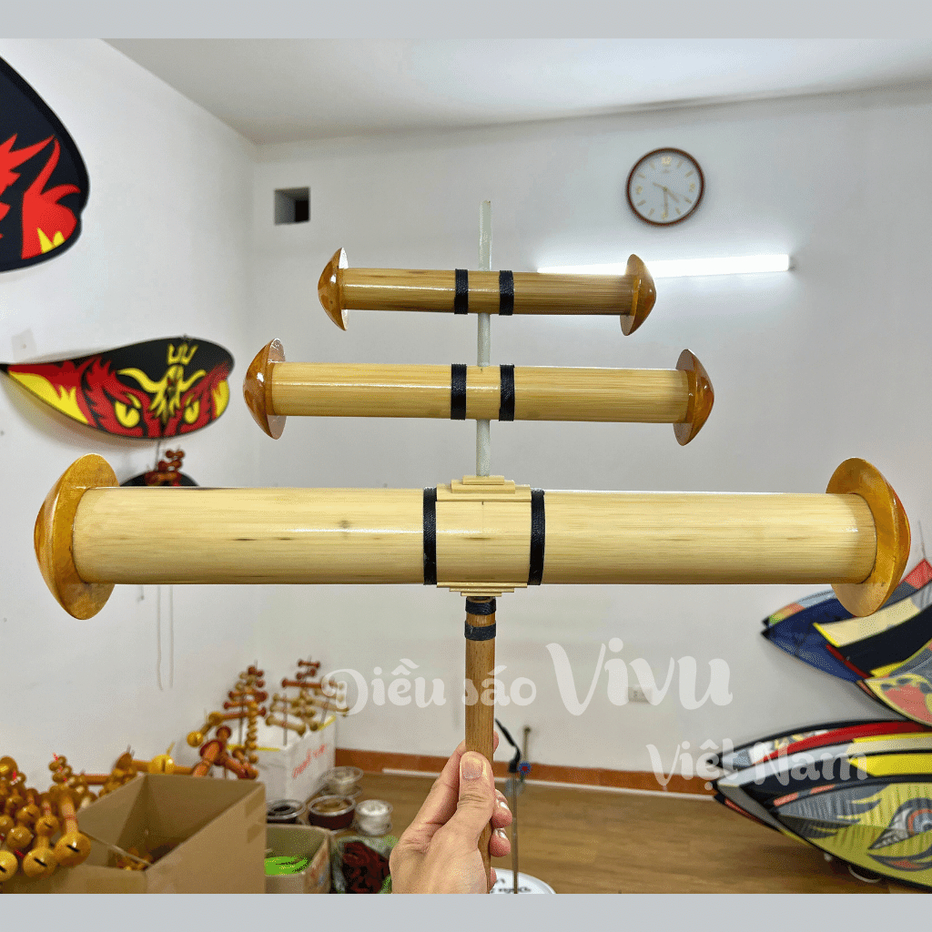 Sáo D20 đến D60 cho diều từ 1m6 đến 3m5