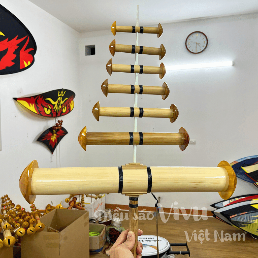 Sáo D20 đến D60 cho diều từ 1m6 đến 3m5
