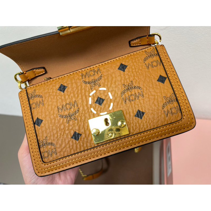 Túi đeo MCMTracy cao cấp full box nam châm