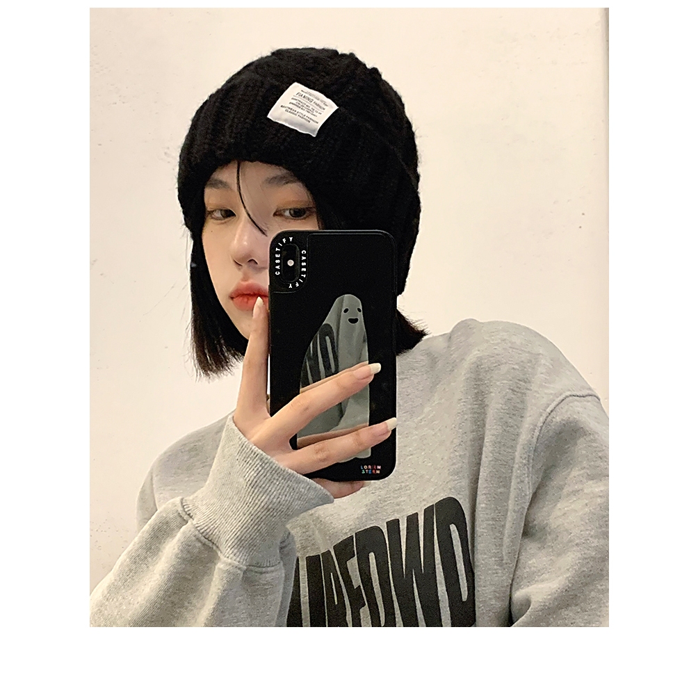 Nón len nam nữ Dày dặn Giữ ấm Trùm tai Mũ len nam nữ Unisex Chất dày dặn Che tai Ấm áp Thu Đông