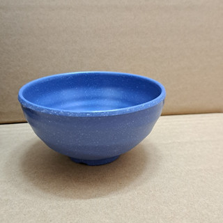 Chén(bát) cơm nhựa Melamine nhám xanh dương