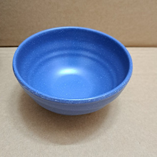Chén(bát) cơm nhựa Melamine nhám xanh dương