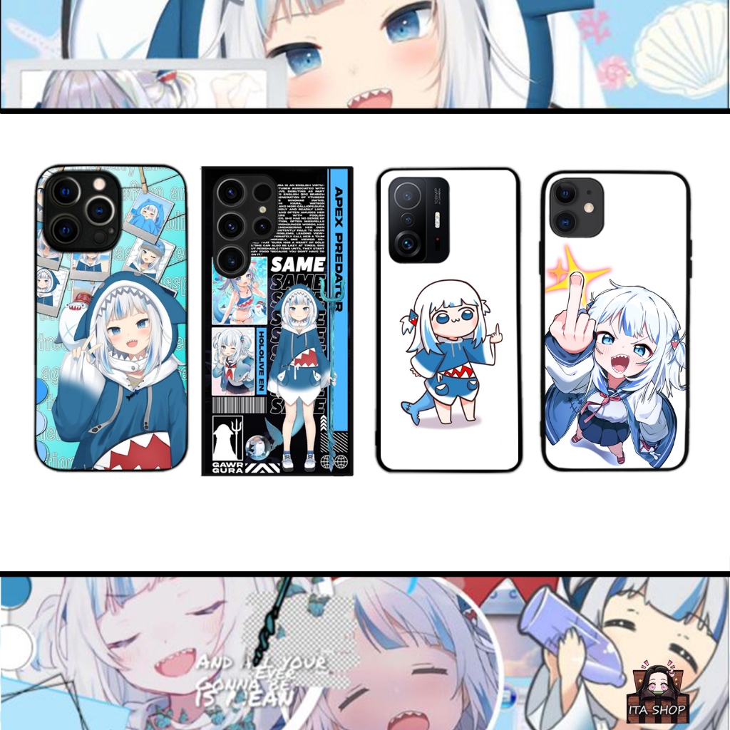 Ốp Lưng XIAOMI Redmi Note 11 11s 10 10s Pro 5G 9c 9s 11T 12 12s 12T 12C 10A 10C 13 Pro - Gawr Gura