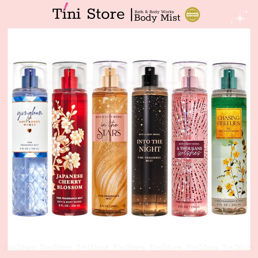 Xịt thơm Body mist Bath & Body Works 236mL Fullsize
