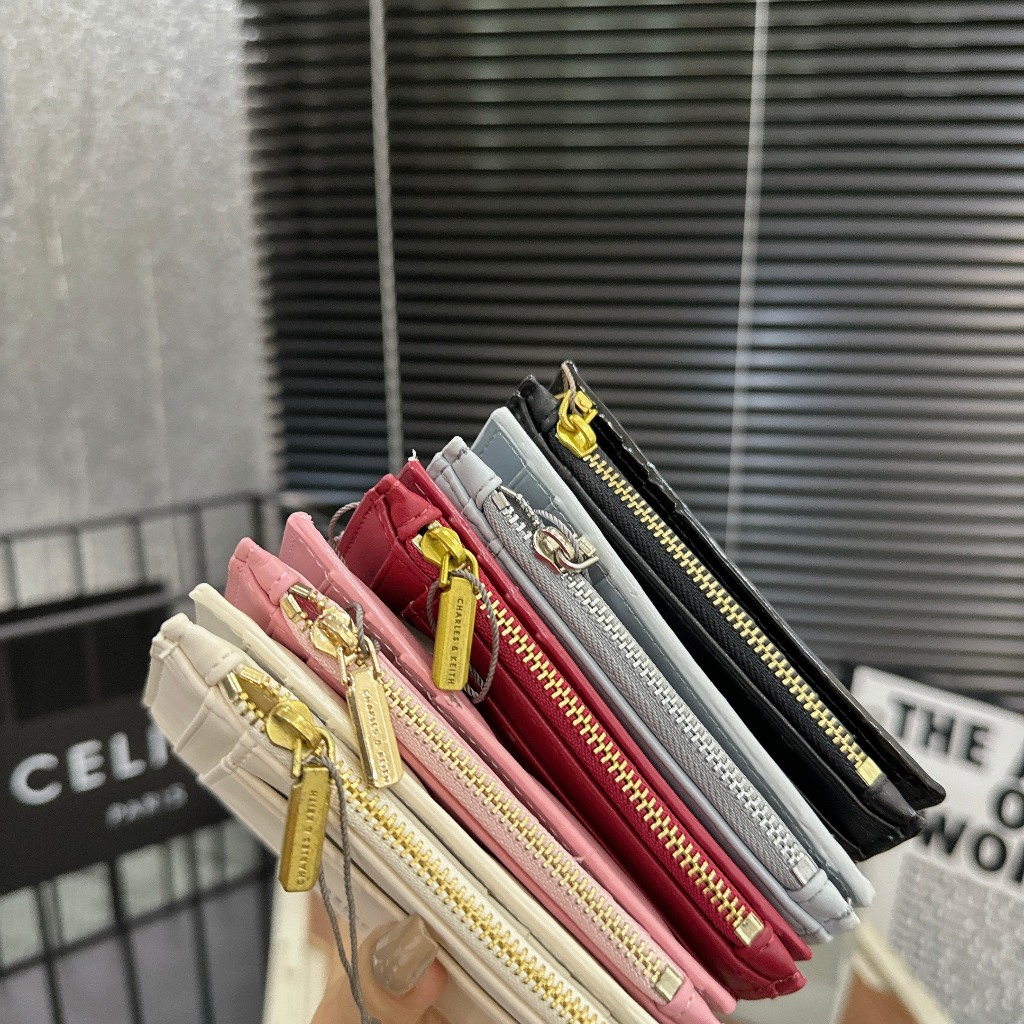 Có thể đeo chéo ví nữ ô trám size 12x2x8cm full box CK6-50770524 đủ màu