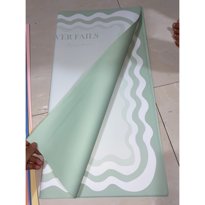 Giấy 2 mặt sóng biển