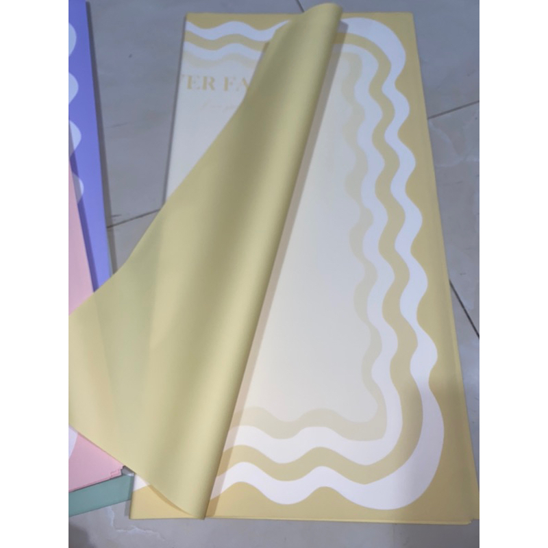 Giấy 2 mặt sóng biển