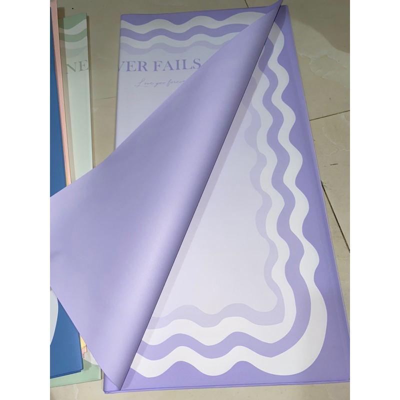 Giấy 2 mặt sóng biển