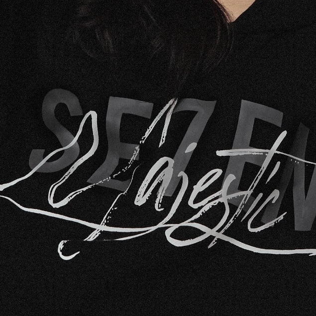 Áo Hoodies Unisex SEVENTOWN MAJESTIC HOODIES màu đen Local Brand