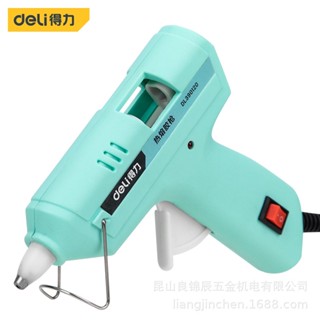  Súng bắn keo nến Silicon Deli 20W  Thiết kế chống bỏng dễ thương 20w 40w 