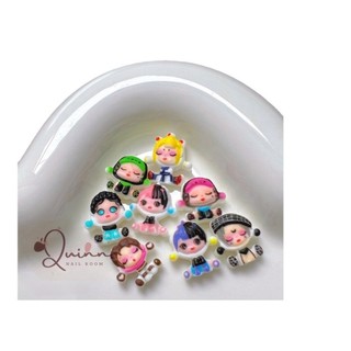 Charm skull panda cute đính móng siêu hot 2024