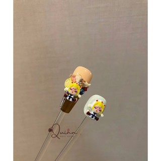 Charm skull panda cute đính móng siêu hot 2024