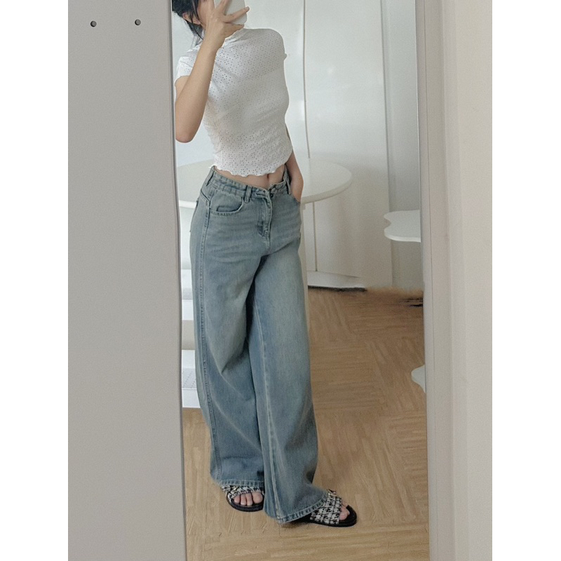 Áo kiểu hở lưng Taki 18made ✿ 𝐁𝐲 𝐄𝐢𝐠𝐡𝐭𝐞𝐞𝐧 𝐀𝐠𝐚𝐢𝐧