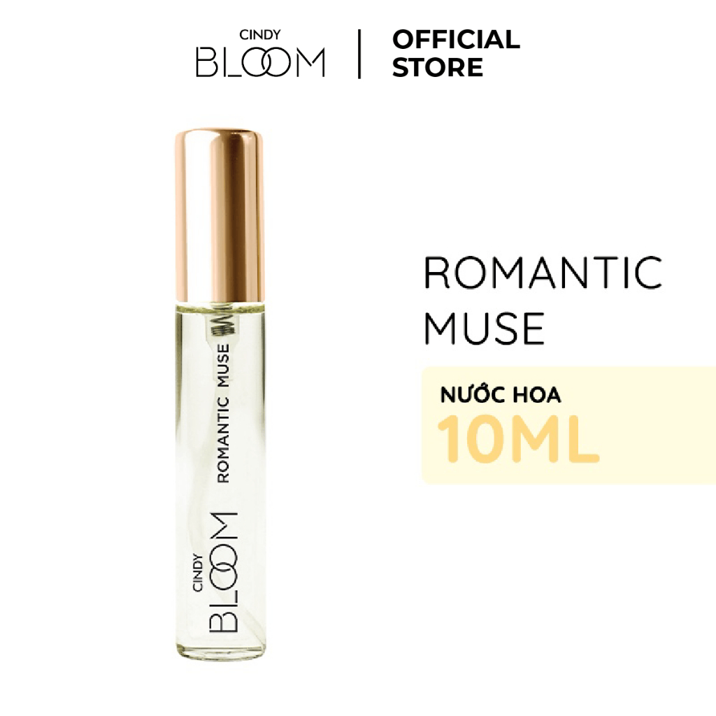 Nước hoa nữ Cindy Bloom Romantic Muse hương quyến rũ lãng mạn 10ml