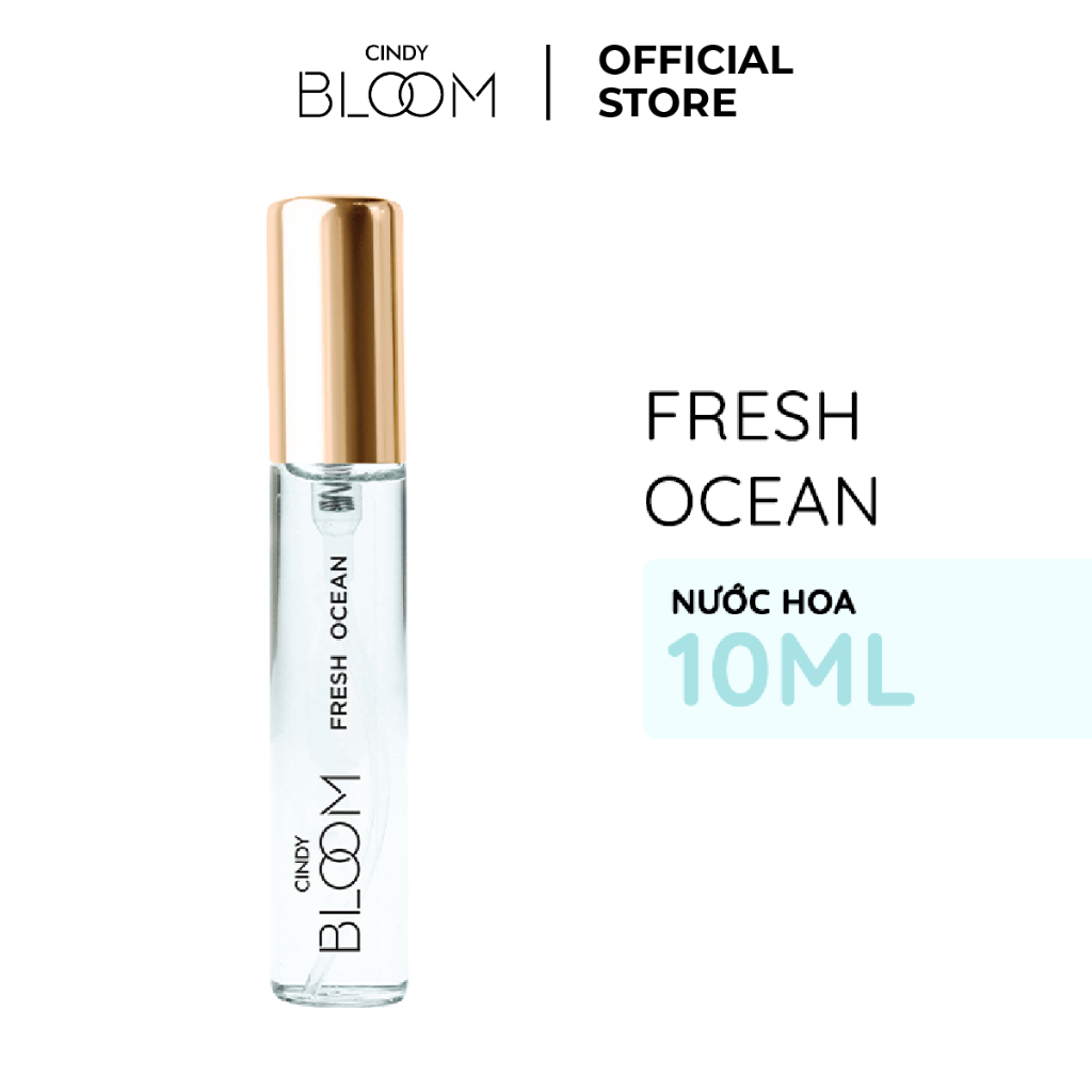 Nước hoa nữ Cindy Bloom Fresh Ocean hương năng động trẻ trung 10ml