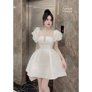 Đầm dự tiệc bigsize 55kg-95kg phối