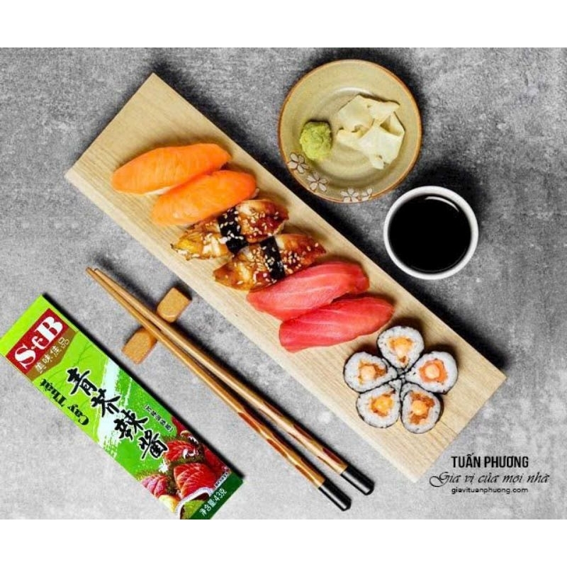 Mù Tạt Wasabi xanh