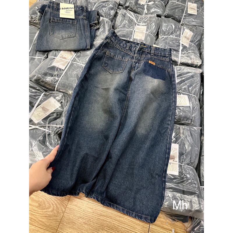 Chân váy chữ A tháo túi trước xẻ sau hot trend