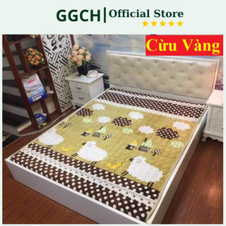 (Yêu Thích) Thảm Trải Giường Loại 1 Bông Nguyên Tấm - Bo chun 4 góc (Cam Kết 100% Sản Phẩm Đẹp Chuẩn)