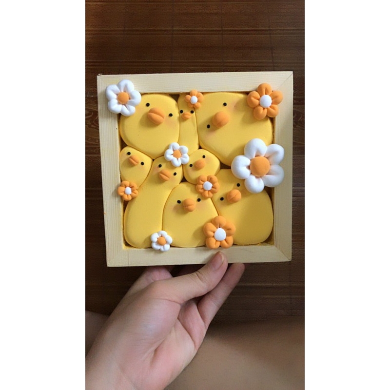 Tranh đất sét tự khô