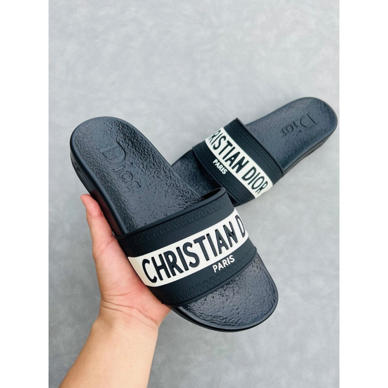 Dép quai ngang nam chất liệu cao su non siêu hót