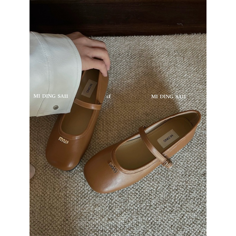 ORDER - Hài bệt mũi vuông MiuMiu