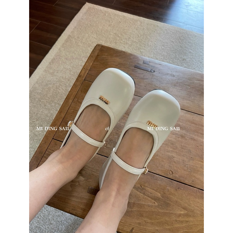 ORDER - Hài bệt mũi vuông MiuMiu