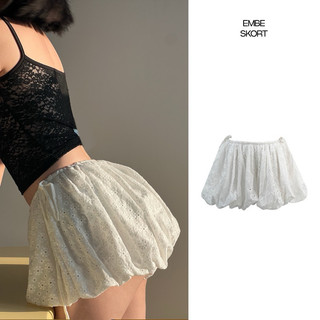  Quần Shorts Bí Phồng Ngắn Freckles Studios Lưng Thun Freesize - Embe Skort