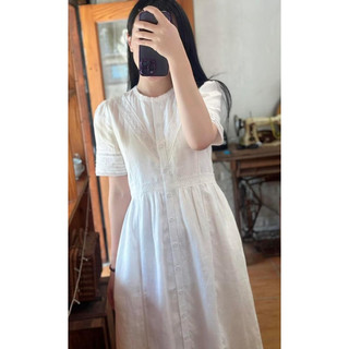 Váy babydoll vải linen tưng premium mềm mại thoáng mát