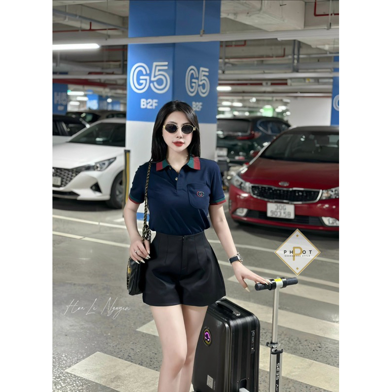Áo polo Gu chì hot hit full màu