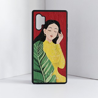 (SALE 150K - Giá gốc 990K) CASE DA SAMSUNG Note10/ Note 10 Plus - S10/ S10Plus - S9/ S9Plus - Ốp lưng da Ponagar Handmad