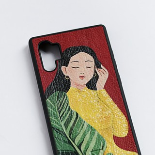 (SALE 150K - Giá gốc 990K) CASE DA SAMSUNG Note10/ Note 10 Plus - S10/ S10Plus - S9/ S9Plus - Ốp lưng da Ponagar Handmad