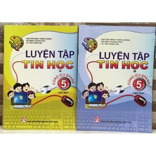 Luyện tập tin học lớp 5 + 2 cây chì .