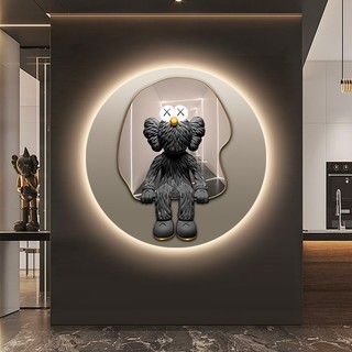 Tranh Tráng Gương 3D – Tranh Trang Trí Đèn Led Hinh Tròn Trang Trí Phòng Bé