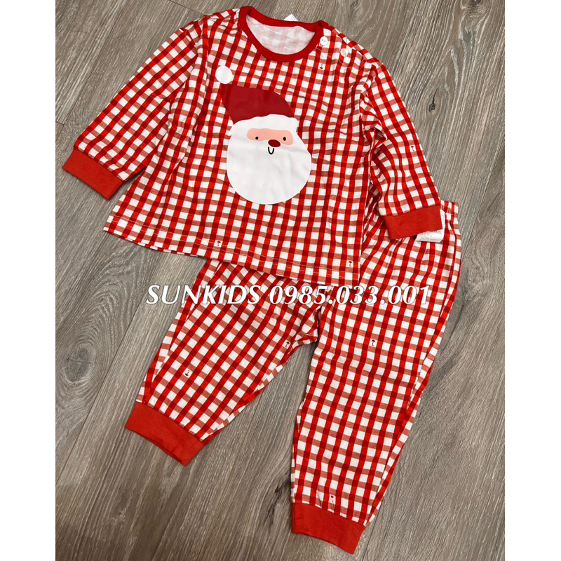 Bộ thu đông bé trai bé gái xuất Hàn Kẻ hình ông già Noen