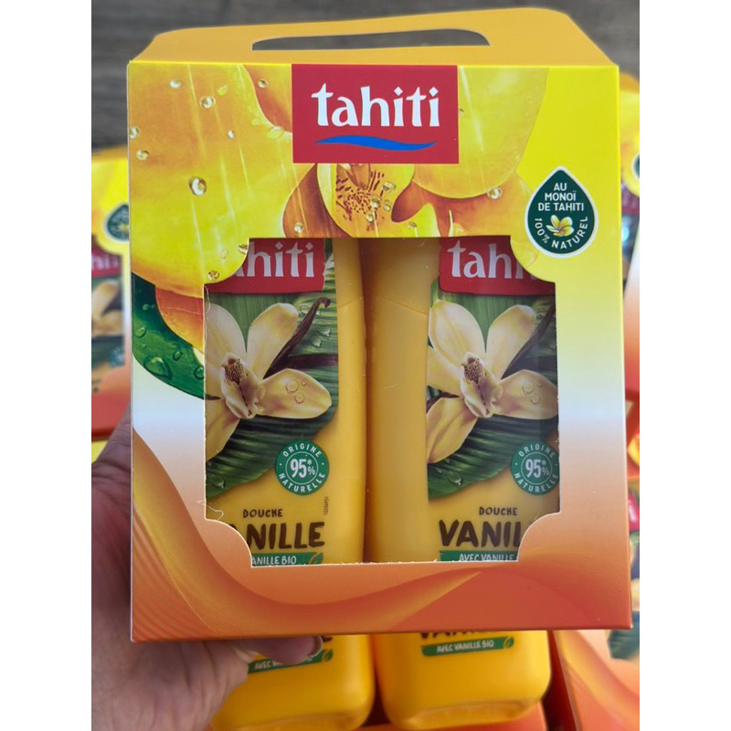 Set hộp 2 chai sữa tắm Tahiti