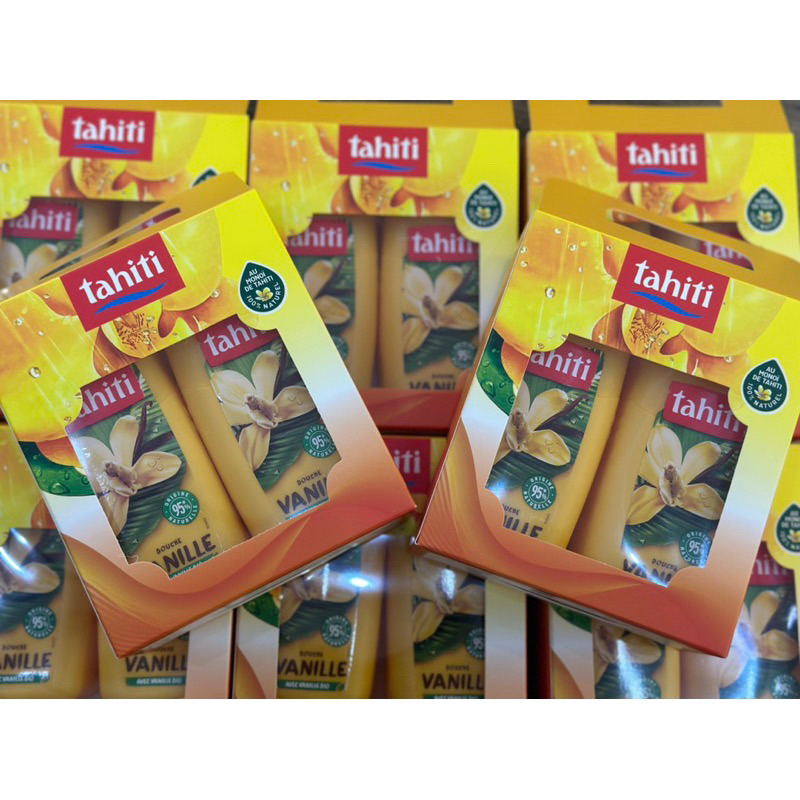 Set hộp 2 chai sữa tắm Tahiti