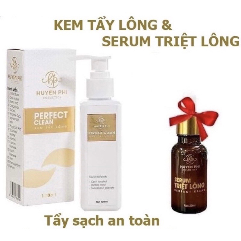 Kem Tẩy Lông Huyền Phi Chính Hãng tặng Serum Triệt Lông Vĩnh Viễn