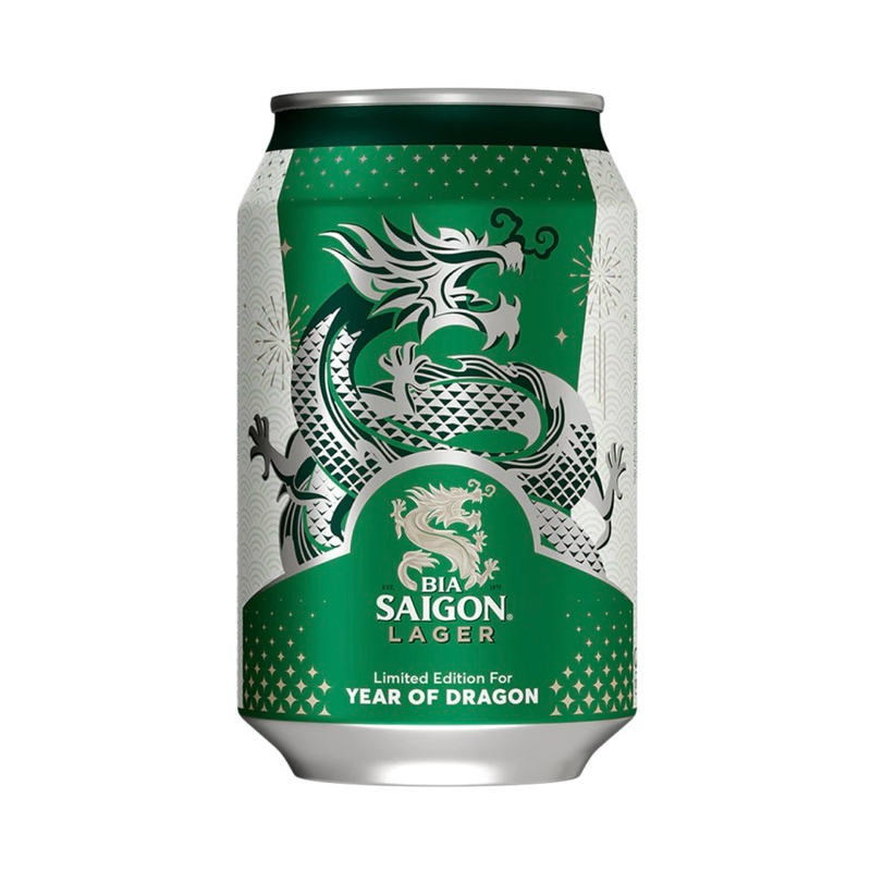 Bia Sài Gòn lager 330l mẫu Xuân