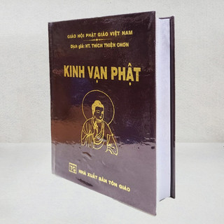 Sách - Kinh Vạn Phật (Bìa Da khổ 15 x 24 cm,QB - Nhà Sách Anh Thành)