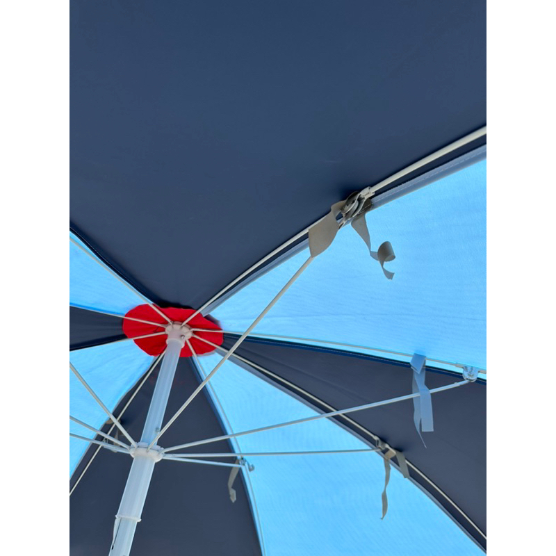 Ô DÙ CHE NẮNG MƯA ĐK 2M4 CAO 2M5 VẢI BỐ DÀY DẺO DAI SIÊU CHỐNG NẮNG MƯA