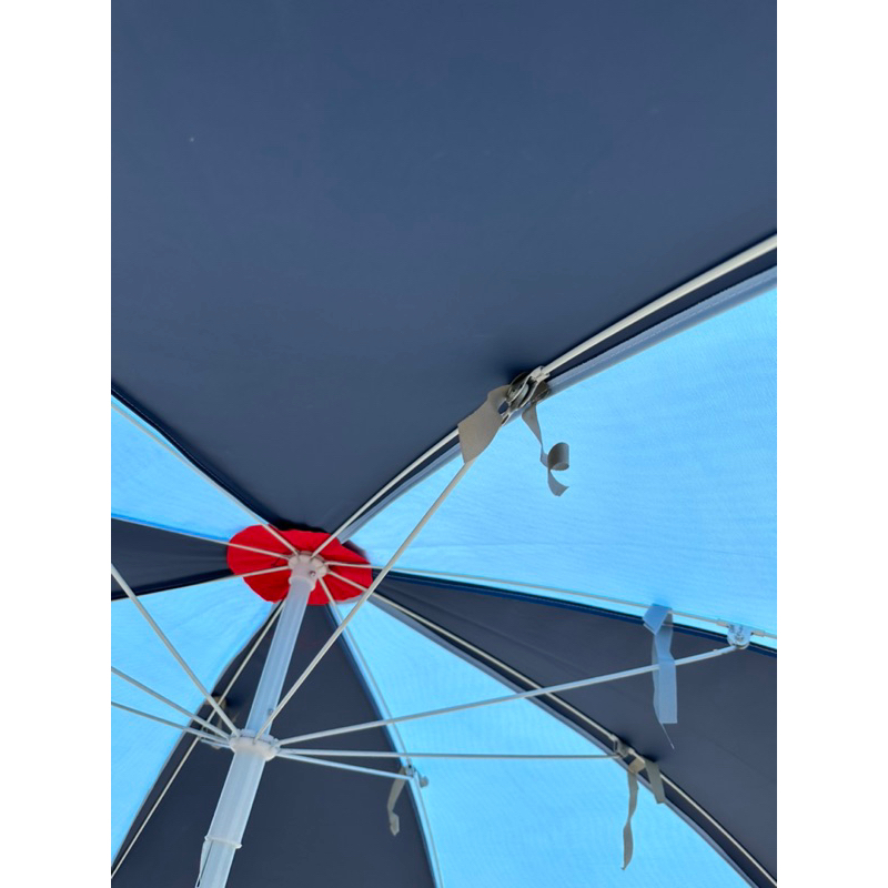 Ô DÙ CHE NẮNG MƯA ĐK 2M4 CAO 2M5 VẢI BỐ DÀY DẺO DAI SIÊU CHỐNG NẮNG MƯA