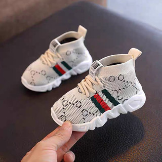(Form bé lấy lên size) GIÀY THỂ THAO GU CỔ CHUN CHO BÉ TRAI BÉ GÁI 1-4 tuổi