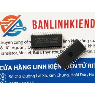 ​tm1640 ic điều khiển led sop-28