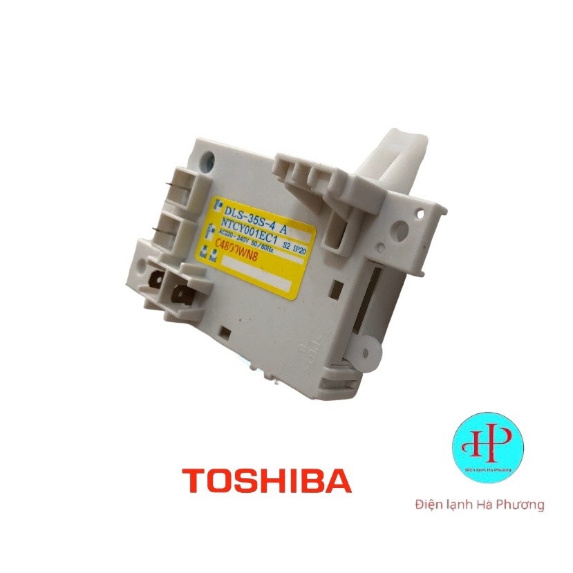 Công tắc khóa cửa máy giặt Toshiba  - Mới hãng - F170