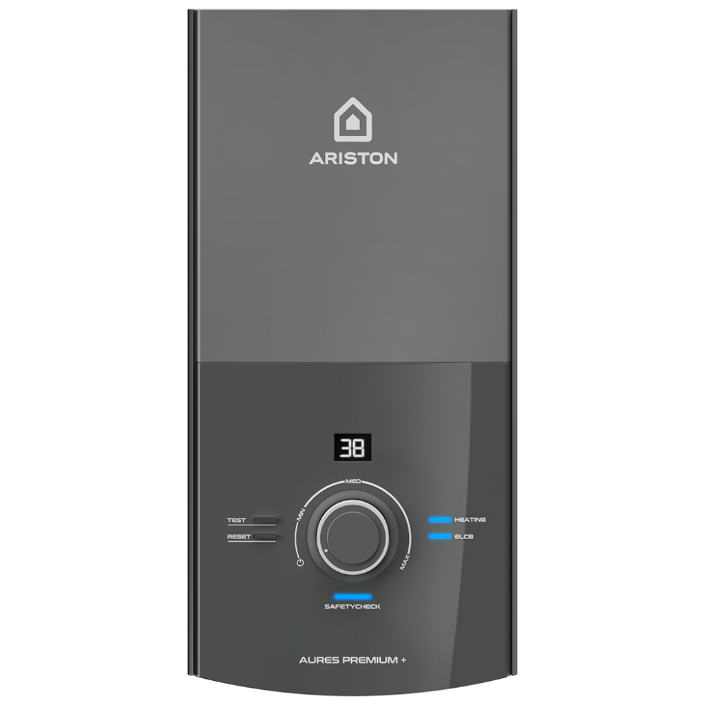 AURES PREMIUM+ 4.5  - Miễn Phí Công Lắp Đặt - Máy Nước Nóng Ariston Aures Premium+ 4.5 4500W