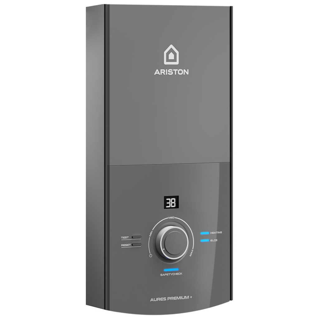 AURES PREMIUM+ 4.5  - Miễn Phí Công Lắp Đặt - Máy Nước Nóng Ariston Aures Premium+ 4.5 4500W