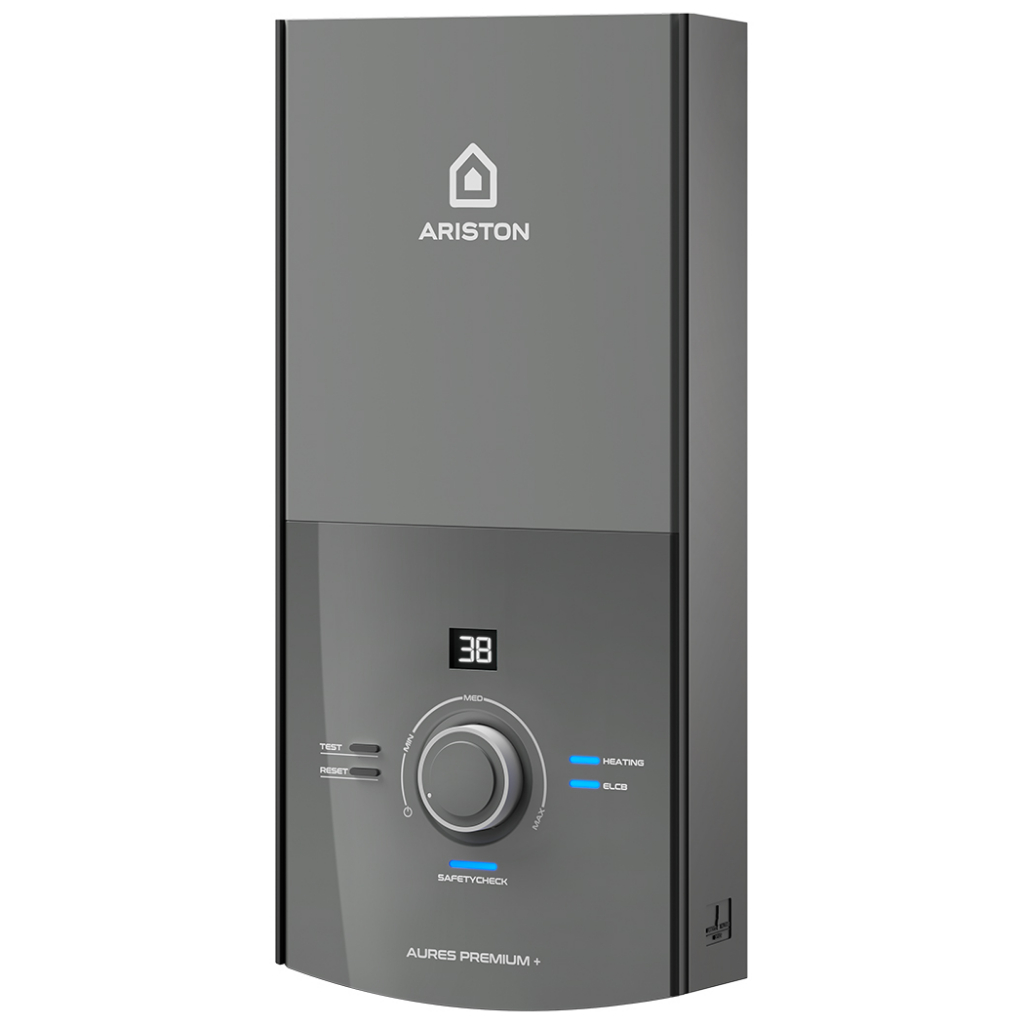 AURES PREMIUM+ 4.5  - Miễn Phí Công Lắp Đặt - Máy Nước Nóng Ariston Aures Premium+ 4.5 4500W